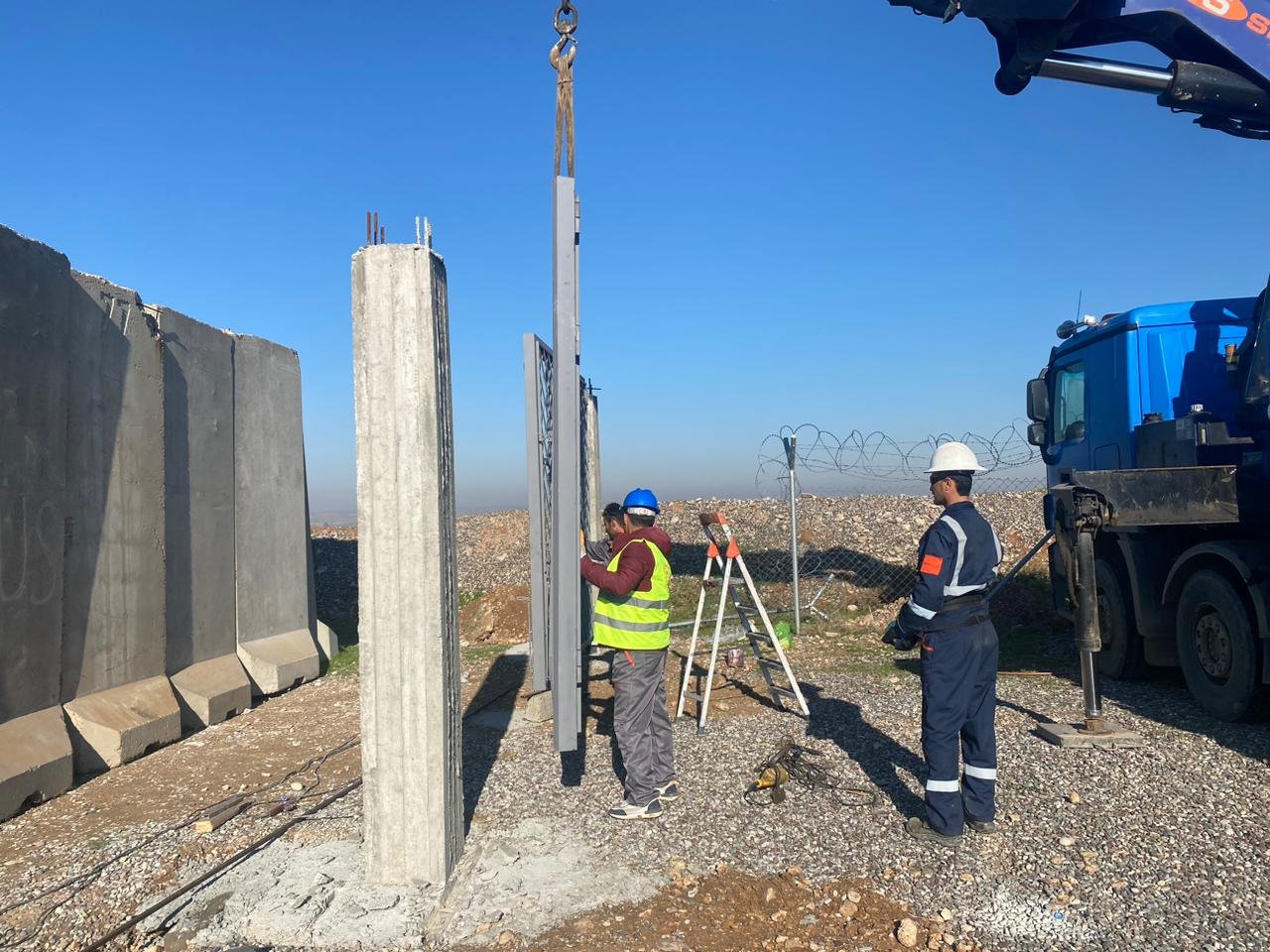 BPF Pigging Trap Steel Gate