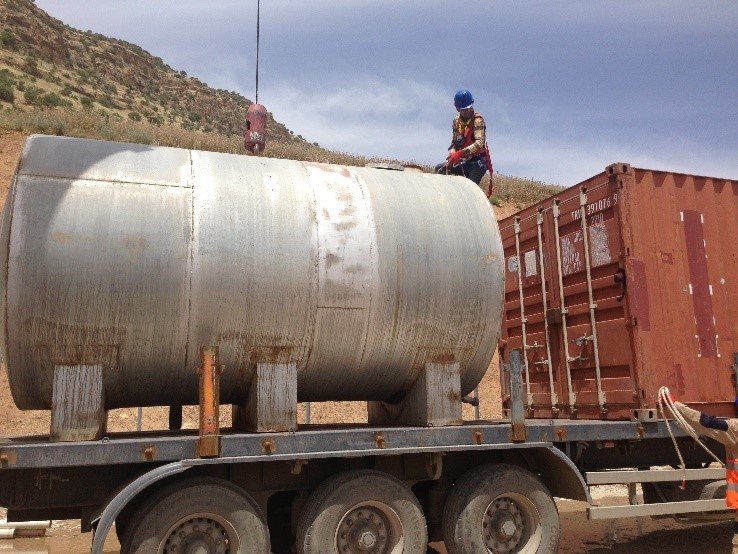 Supply of Goods (water tanks)