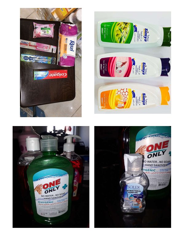 Procurement of hygiene kits